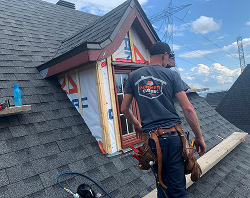 Installation parement extérieur Ville de Québec