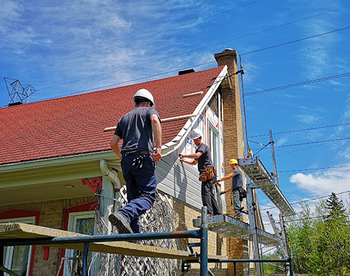 Installation parement extérieur Lévis