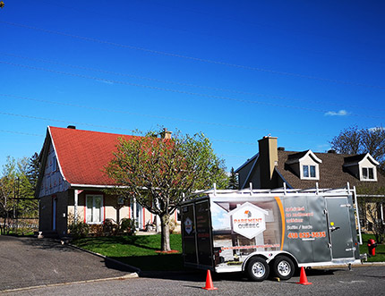 Installation revêtement extérieur en bois Ville de Québec